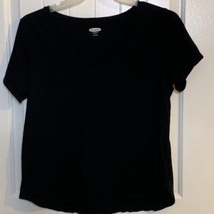 Women's Old Navy Black Everwear Short Sleeve Tee Size L